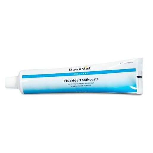 Picture of . Case of [48] DawnMist Fluoride Toothpaste - 6.4 oz, Mint .