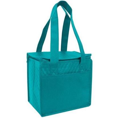 Picture of . Case of [100] Compact Snack Pack Cooler - Teal .