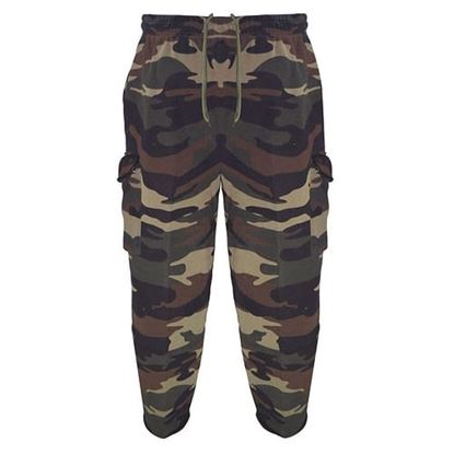 Picture of . Case of [24] Men's Fleece Sweatpants - Camo, S-XL .