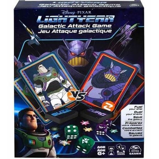 Picture of . Case of [25] Lightyear Galactic Attack Card Games - 25 Packs .