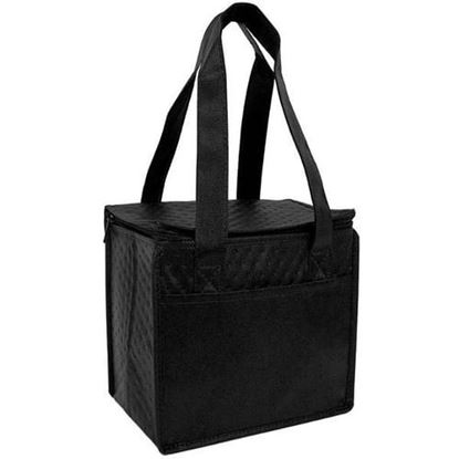 Picture of . Case of [100] Compact Snack Pack Cooler - Black .