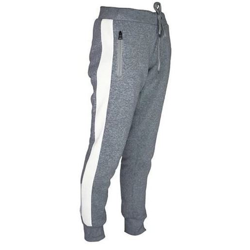 Image sur . Case of [12] Women's Fleece Jogger Pants - Dark Grey, S-2XL .