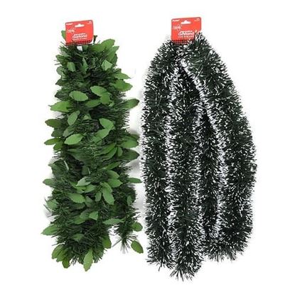 Picture of . Case of [24] Luxury Christmas Garland - 2 Styles .