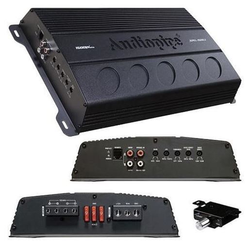 Picture of Audiopipe APEL-1500.1 1500W Monoblock Class D 1-Ohm Stable Car Audio Amplifier