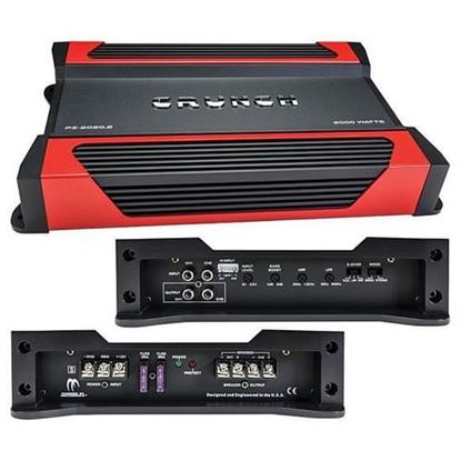 Picture of CRUNCH POWER 2000 Watt 2 Channel Class A/B Car Speaker Amplifier Amp | PZ-2020.2