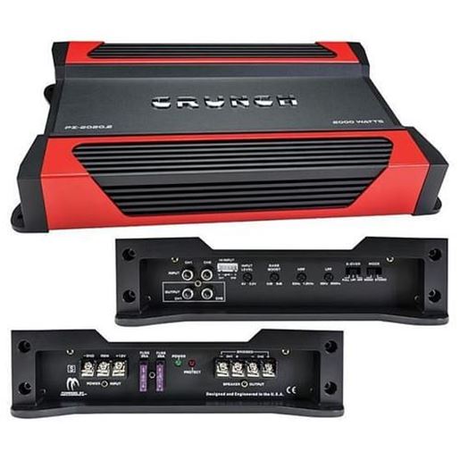 Picture of CRUNCH POWER 2000 Watt 2 Channel Class A/B Car Speaker Amplifier Amp | PZ-2020.2