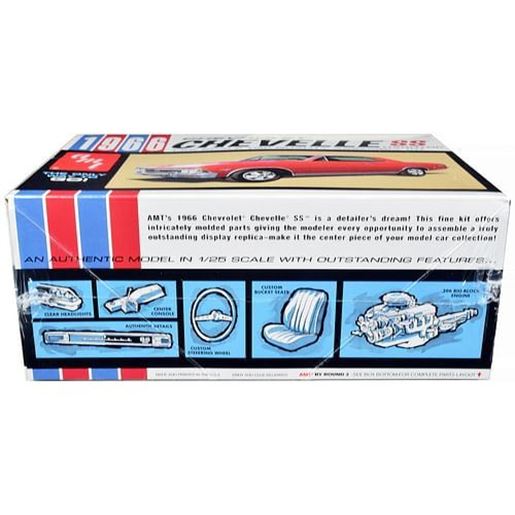 Picture of Skill 2 Model Kit 1966 Chevrolet Chevelle SS Hardtop 1/25 Scale Model by AMT