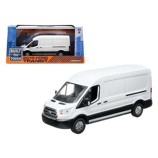 Picture of 2015 Ford Transit (V363) Van Oxford White 1/43 Diecast Model by Greenlight