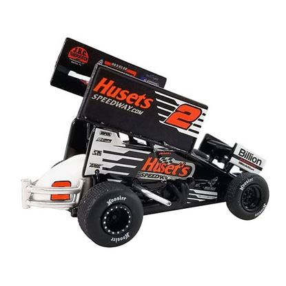 Picture of Winged Sprint Car #2 David Gravel "Huset's Speedway" Big Game Motorsports "World of Outlaws" (2022) 1/64 Diecast Model Car by ACME