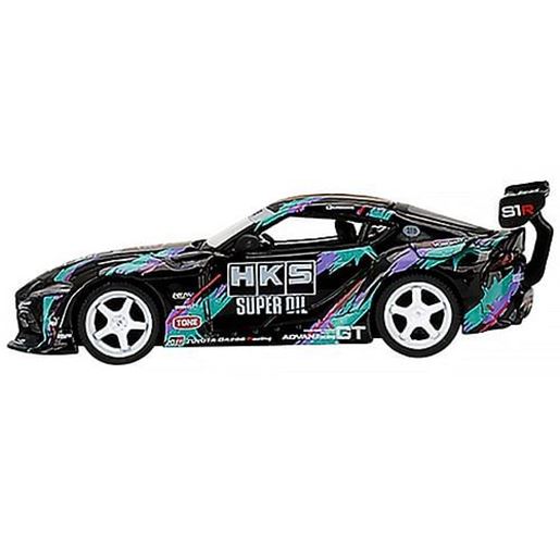 Picture of Toyota GR Supra (A90) RHD (Right Hand Drive) "HKS" Livery "2020 Tokyo Auto Salon" Limited Edition to 4800 pieces Worldwide 1/64 Diecast Model Car by True Scale Miniatures