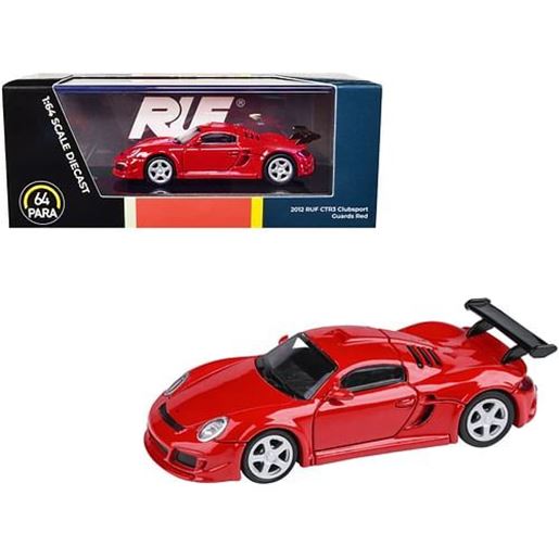 Picture of 2012 RUF CTR3 Clubsport Guards Red 1/64 Diecast Model Car by Paragon Models