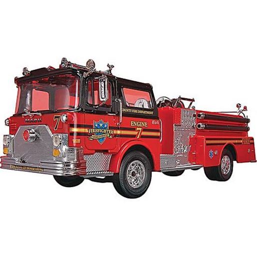 Picture of Level 2 Snap Tite Max Model Kit Mack Fire Pumper Truck 1/32 Scale Model by Revell