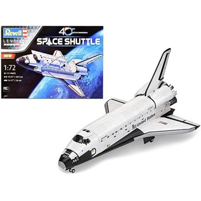 Picture of Level 5 Model Kit NASA Space Shuttle 40th Anniversary 1/72 Scale Model by Revell