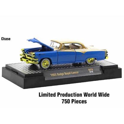Picture of "Auto-Thentics" 6 piece Set Release 73 IN DISPLAY CASES Limited Edition to 6800 pieces Worldwide 1/64 Diecast Model Cars by M2 Machines