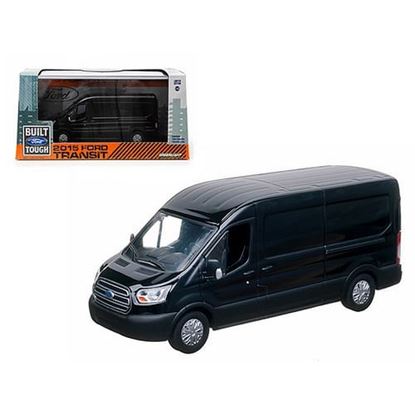 Picture of 2015 Ford Transit (V363) Van Tuxedo Black 1/43 Diecast Model by Greenlight