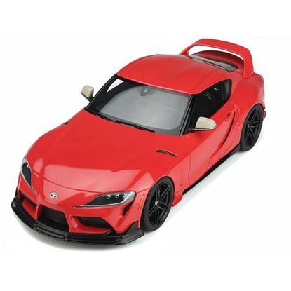 Picture of 2020 Toyota Supra GR Heritage Edition Red 1/18 Model Car by GT Spirit