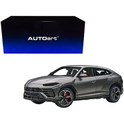 Picture of Lamborghini Urus Grigio Lynx Gray Metallic 1/18 Model Car by Autoart