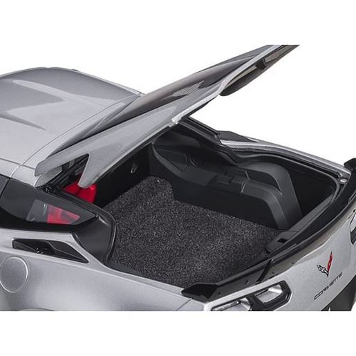 Picture of Chevrolet Corvette C7 Z06 Blade Silver 1/18 Model Car by Autoart