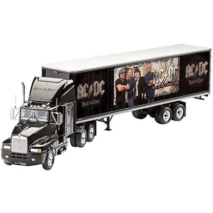 图片 Level 3 Model Kit Kenworth Tour Truck "AC/DC Rock or Bust" 1/32 Scale Model by Revell