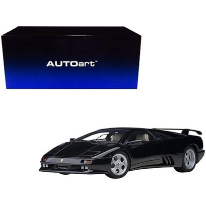 Picture of Lamborghini Diablo SE30 Deep Black Metallic 1/18 Model Car by Autoart