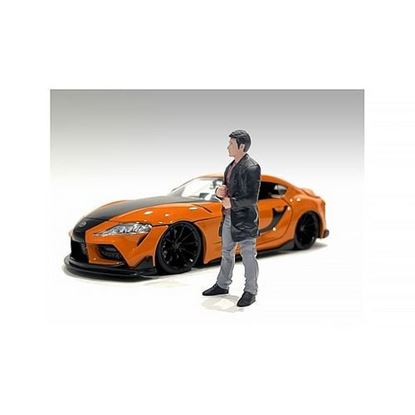 Picture of "Car Meet 3" Figure 3 for 1/18 Scale Models by American Diorama
