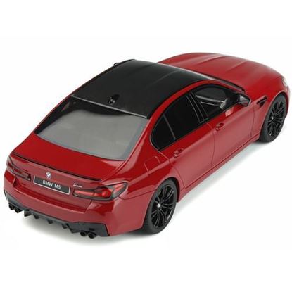 Picture of 2020 BMW M5 (F90) Competition Imola Red with Carbon Top 1/18 Model Car by GT Spirit