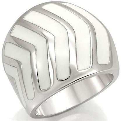 Picture of 0W310 - Brass Ring Rhodium Women No Stone No Stone