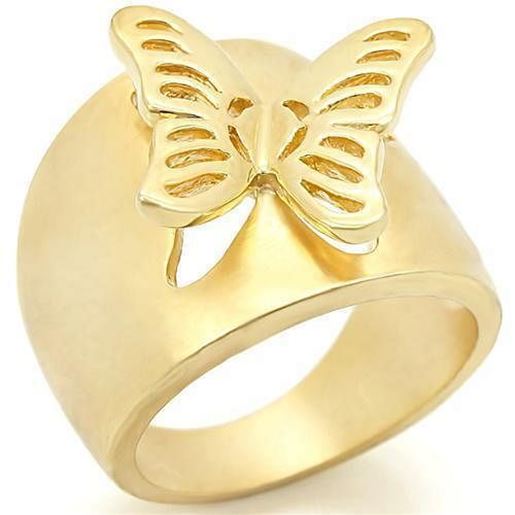 Picture of 0W369 - Brass Ring Matte Gold & Gold Women No Stone No Stone