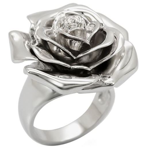 Picture of 1W044 - Brass Ring Rhodium Women No Stone No Stone