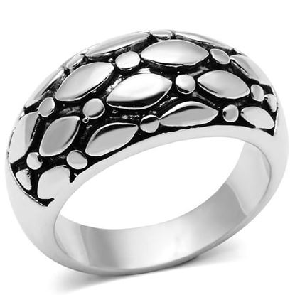 Picture of 3W042 - Brass Ring Rhodium Women No Stone No Stone