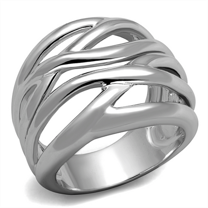 Picture of 3W1067 - Brass Ring Rhodium Women No Stone No Stone