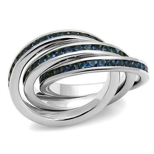 Picture of 3W1334 - Brass Ring Rhodium Women Synthetic Montana