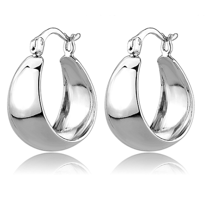 Picture of 3W1402 - Brass Earrings Rhodium Women No Stone No Stone