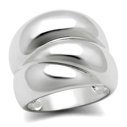 Picture of 3W166 - Brass Ring Rhodium Women No Stone No Stone