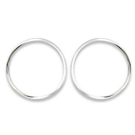 Picture of 71603 - Brass Earrings Rhodium Women No Stone No Stone