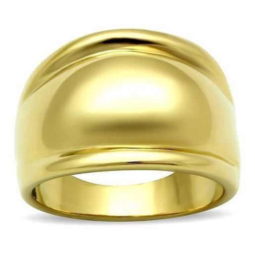 Picture of GL010 - Brass Ring IP Gold(Ion Plating) Women No Stone No Stone