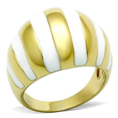 Picture of GL023 - Brass Ring IP Gold(Ion Plating) Women No Stone No Stone