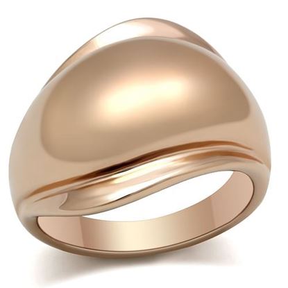 Picture of GL157 - Brass Ring IP Rose Gold(Ion Plating) Women No Stone No Stone