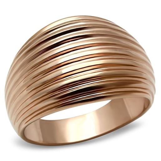 Picture of GL206 - Brass Ring IP Rose Gold(Ion Plating) Women No Stone No Stone