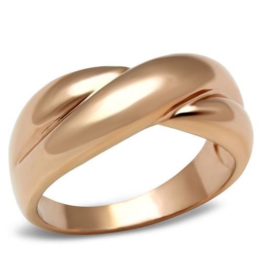 Picture of GL208 - Brass Ring IP Rose Gold(Ion Plating) Women No Stone No Stone