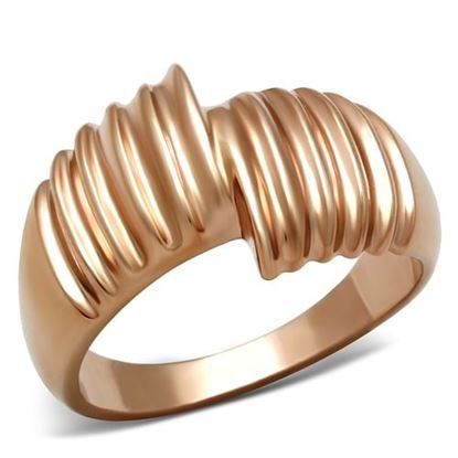 Picture of GL212 - Brass Ring IP Rose Gold(Ion Plating) Women No Stone No Stone