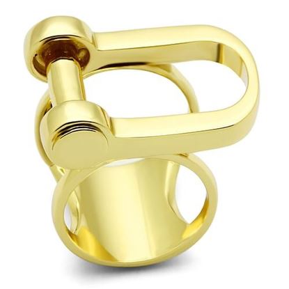 Picture of GL280 - Brass Ring IP Gold(Ion Plating) Women No Stone No Stone