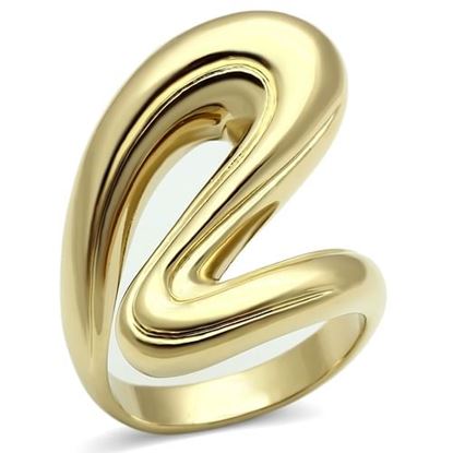 Picture of GL290 - Brass Ring IP Gold(Ion Plating) Women No Stone No Stone