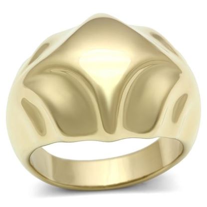 Picture of GL327 - Brass Ring IP Gold(Ion Plating) Women No Stone No Stone