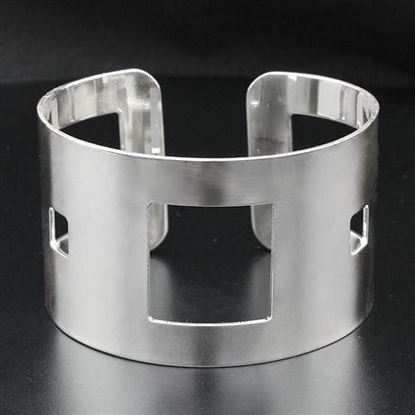 Picture of LO1952 - Stainless Steel Bangle High polished (no plating) Women No Stone No Stone