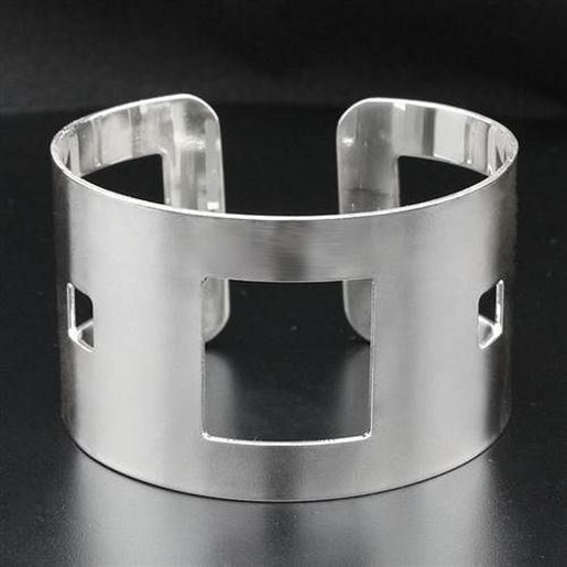 Picture of LO1952 - Stainless Steel Bangle High polished (no plating) Women No Stone No Stone