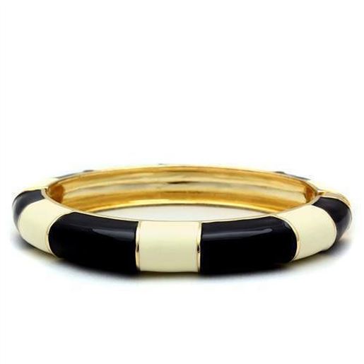 Picture of LO1959 - White Metal Bangle Gold Women No Stone No Stone