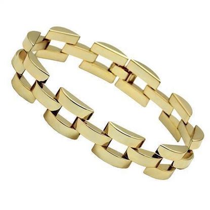 Picture of LO2425 - Brass Bracelet Gold Women No Stone No Stone