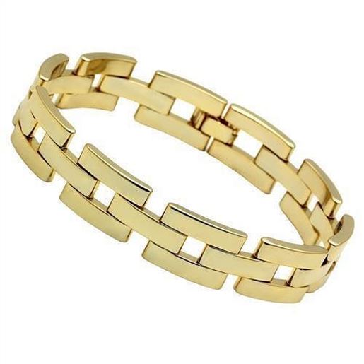 Picture of LO2426 - Brass Bracelet Gold Women No Stone No Stone