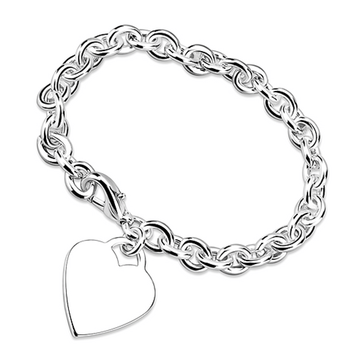 Picture of LO2549 - Brass Bracelet Silver Women No Stone No Stone